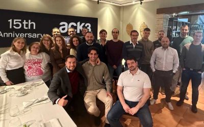 ACK3 celebra su 15º aniversario en equipo