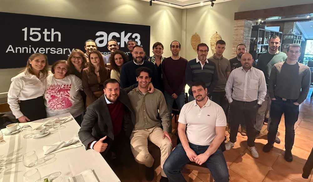 ACK3 15 aniversario Comida en equipo El Goloso